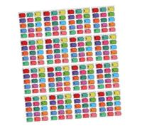 Uonlytech 300pcs Blank Price Label Stickers with Explosive Design for Retail Stores Business Garage Strong Adhesive Easy Writing Tags for Supermarket Display