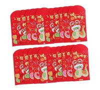 Uonlytech 30pcs Chinese Year Envelopes Snake Year Money Packets for Weddings Birthdays Showers Stylish Auspicious Design Red Packets with Prosperity Blessings Broadly Applicable Celebration