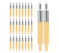 Uonlytech 30pcs Fine Tip Replacement Nibs for Acrylic Paint Pens Durable Marker Tips for Artists Calligraphers DIY Projects Easy to Change Precision Control for Unique Designs