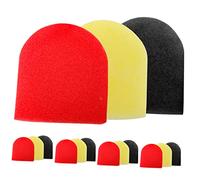 Uonlytech 30pcs Microphone Cover Mic Sponge Covers Microphone Protector for Singing Recording Podcasting Made of Soft Material