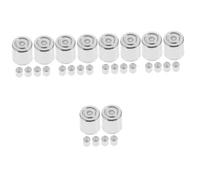 Uonlytech 30pcs Microwave Oven Cap Replacement Magnetic Antenna Cover for Efficient Heating Light Grey Compatible Microwave Models