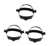 Uonlytech 3pcs Adjustable Headband Welding Helmet Shield Accessory Head Band Assembly for Welder Helmet Headband Part Replacement for Hard Hat Visor Use