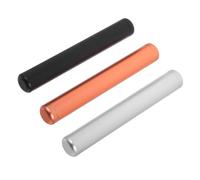 Uonlytech 3pcs Aluminum Alloy Hidden Money Box Portable Durable Storage Tubes with Sophisticated Smooth Finish for Discreet Cash and Notes Safe Keeping in Pocket Purse