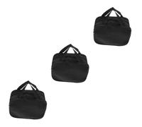 Uonlytech 3pcs Car Air Pump Carry Bag Single Cylinder Tire Inflator Storage Bag for Outdoor Travel Use for Vehicle Maintenance