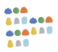 Uonlytech 3pcs Cute Cartoon Adhesive Notepads Smooth Writing Paper Sticky Memo Pads with Strong Glue Practical Note Stickers for Office School Home Use and Reminders