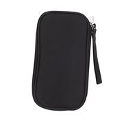 Uonlytech 3pcs Data Cable Pouch Electronics Accessories Organizer Bag for Earphones Chargers and u Disks Simple and Practical Design Black