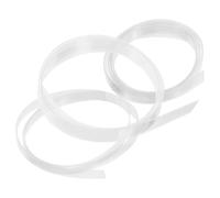 Uonlytech 3pcs Glasses Temple Heat Shrink Tubing Eyeglass Sleeve Set with Large, Medium, Small Sizes Plastic Anti-slip Eyewear Tube Protector for Sunglasses and Eyeglass Frame Accessories