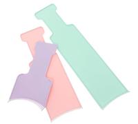 Uonlytech 3pcs Highlighting Hair Colour Kit with Plastic Highlighting Board and Comb, Reusable Hair Dye Brush for Professional Salon Hairdressing and Home Use