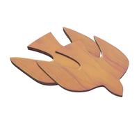 Uonlytech 3pcs Modern Wood Dove Wall Art Natural Solid Wood Pigeon Decor for Home Kitchen Bedroom Nursery Balcony Nature Inspired Rustic Hanging Sculptures