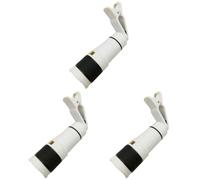 Uonlytech 3pcs Monocular Lens for Smartphones Cell Phone Lens with Clip Compatible with Mobile Devices for Observing and Surveying White