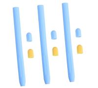 Uonlytech 3pcs Stylus Pen Sleeve for Pencil Anti-slip Case Shock Protection Modern Two-color Design for Family and Friends Includes Pen Cover and Caps