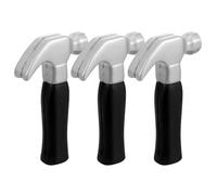 Uonlytech 3pcs Toy Hammer - Realistic Hammer Toy Portable Simulation Repairing Tools For Kids - Small Toddlers Pretend Play Mallets Party Favor For Children Building Activity