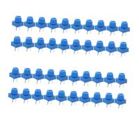 Uonlytech 40pcs Adjustable Trimmer Potentiometer Pin Resistor Breadboard Compatible Potentiometer for Electronics Components Assortment