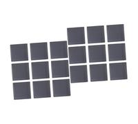 Uonlytech 40pcs Cooler Fan Covers Pvc Strainer Mesh for Computer Cooling Fan Dust Mesh Filter for PC Dust Covers
