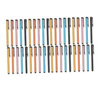 Uonlytech 40pcs Stylus Pen for Tablets and Smartphones High Precision Touch Screen Digital Fine Point Stylist Pen Portable Stylus Disc Tip for Capacitive Screens Random Color