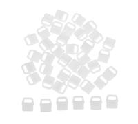 Uonlytech 40pcs Usbc Dust Plug Covers Charging Port Caps Pvc Material Resistant to Deformation Comprehensive Port Protection White Colour for Office and Travel Use