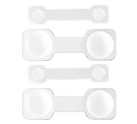 Uonlytech 4pcs Acrylic Magnifying Lens Optical Instrument Part DIY Telescope Accessories 3x25mm for Astronomy and Stargazing