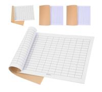 Uonlytech 4pcs Blank Paper Notebook Accounting Books for Bookkeeping Business Personal Finance Expense Tracker Ledger Notebook