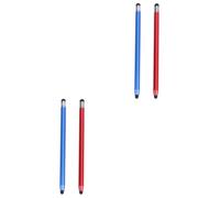 Uonlytech 4pcs Capacitive Stylus Pen for Tablets and Touch Screens Double-end Design for Mobile Devices and Pad Use Multipack Pens for Writing and Drawing