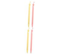 Uonlytech 4pcs Cartoon Pencil Sleeves for Pencil Anti-lost Anti-fall Protective Covers for Boys and Girls Adorable Design Full Coverage for Scratch
