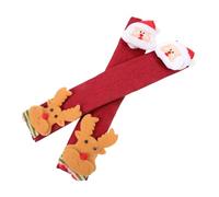 Uonlytech 4pcs Christmas Handle Covers Fridge Handle Wraps Kitchen Appliance Gloves Protector Microwave Oven Covers for Dishwasher