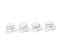 Uonlytech 4pcs Portable Mini Washing Machine Travel Clothes Washer Usb Charging Smart Washer for Sink Camping Use