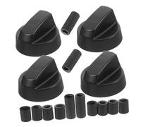 Uonlytech 4set Cooktop Surface Burner Control Knobs Replacement Oven Knobs for Gas Stove Air Fryer Cookware High Durability Precision Control