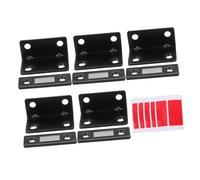 Uonlytech 5 Sets Magnetic Cabinet Door Latches Cupboard Catches Invisible Close Magnetic Closures for Cabinets Sliding Wardrobe Doors Easy No-Drill Installation