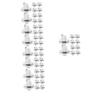 Uonlytech 50 pcs Water Heater knob Burner Control Replacement Heater knob Replacement Stove Gas White Accessories quemadores para Estufa de Gas White knobs Rotary Switch knob Replacement