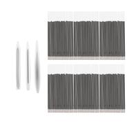 Uonlytech 53pcs DIY Silicone Ballpoint Pen Molds Set with 3 Round UV Resin Casting Molds and 50 Black Ballpoint Refills for Creative Crafting and Resin Art