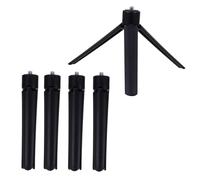 Uonlytech 5pcs Foldable Tabletop Mini Tripod for Camera and Phone Patterned Rods for Outdoor Photography and Indoor Vlogging
