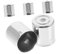 Uonlytech 5pcs Grey Microwave Oven Cap Cover Replacement Sturdy Iron Material for Longevity
