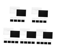 Uonlytech 5sets Die Cut Storage Organizer Adhesive Magnetic Cutting Storage Bag Stamp Bags Magnetic Soft Material Organize Your Crafting