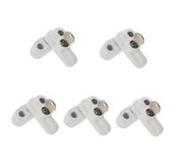 Uonlytech 5sets Sliding Window Locks Boy Girl Safety Type Locks Key for Home Security Easy Install Window Latch for Sliding and Doors and Stylish Design for Enhanced Privacy