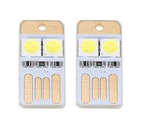 Uonlytech 5v White Led Light Chip Led Light Component for USB Lighting Projects Non-Polarity Insertion Compact for Crafting and Home Decor