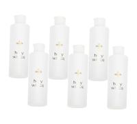 Uonlytech 6pcs 250ml Holy Water Bottle Set Refillable Small Decorative Bottles for Baptism Wedding and Catholic Ceremony Decorations