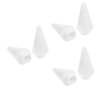 Uonlytech 6pcs Capacitive Stylus Nibs for Touch Screens Replacement Tips for Pencil Drawing Pen Tips for Accurate Control and Finger Touch Simulation