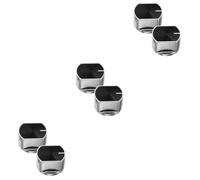 Uonlytech 6pcs Gas Stove Knobs Burner Controls Replacement for Stove Oven Knobs for Cooking