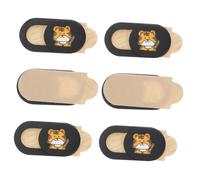 Uonlytech 6pcs Privacy Cover Webcam Cover Camera Protectors for Laptop Phone Tiger Year Design