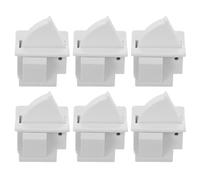 Uonlytech 6pcs Refrigerator Door Light Switch Replacement Universal Momentary Push Button Fridge and Freezer Door Control Switch Normally Closed Fridge Light Control for Kitchen Appliances