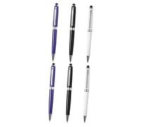 Uonlytech 6pcs Stylus Pen for Touch Screen Capacitive Stylus Pen Metallic Design Multifunctional for Phone and Tablet PC Use