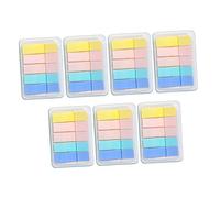 Uonlytech 700pcs Pastel Book Index Tabs Multi Color Sticky Page Markers for Annotation and Classification Repositionable Self Adhesive Labels for Books Magazines Files Office and Study Use