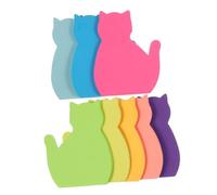 Uonlytech 8pcs Cute Self Stick Memo Pads Pads for Office Home Each Reliable Stickiness for Project Planning Task Organization