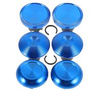 Uonlytech 8pcs Metal Thumb Grips for Elite Controller High Low Thumbstick Caps Back Buttons for Enhanced Gaming Control and Accuracy