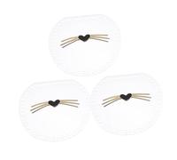Uonlytech Acrylic Board DIY Kit for Handmade Woven Bag Accessories with Cat Whisker Design, 3pcs Crafting Tools for Crochet and Knitting Bag Making, Suitable for Art and Craft Enthusiasts Random Color