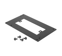 Uonlytech Aluminum Power Conversion Rack Atx to Power Supply Bracket for Server Rack Mounting Power Adapter Baffle
