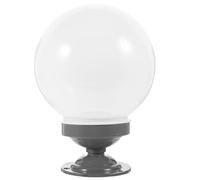 Uonlytech Ball Shape Spherical Column Lamp Cover Outdoor Lampshade for Garden Lighting