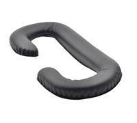 Uonlytech Black Cushion Cover for Vr Eye Mask Sleep Pad Replacement Mat Soft Comfortable Fit