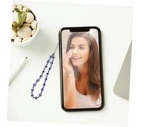 Uonlytech Bohemian Beaded Phone Strap with Evil Eye Charm Lost Cell Phone Lanyard for Wrist Hanging Fade Resistant Decorative Mobile Accessory Friends and Lovers
