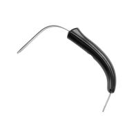 Uonlytech Boil Water Kettle Handle Replacement, Medium Size 16.5-17.5Cm, Stainless Steel Heat-Resistant Bakelite Teapot Grip Compatible with Whistling and Water Kettles for Kitchen Use